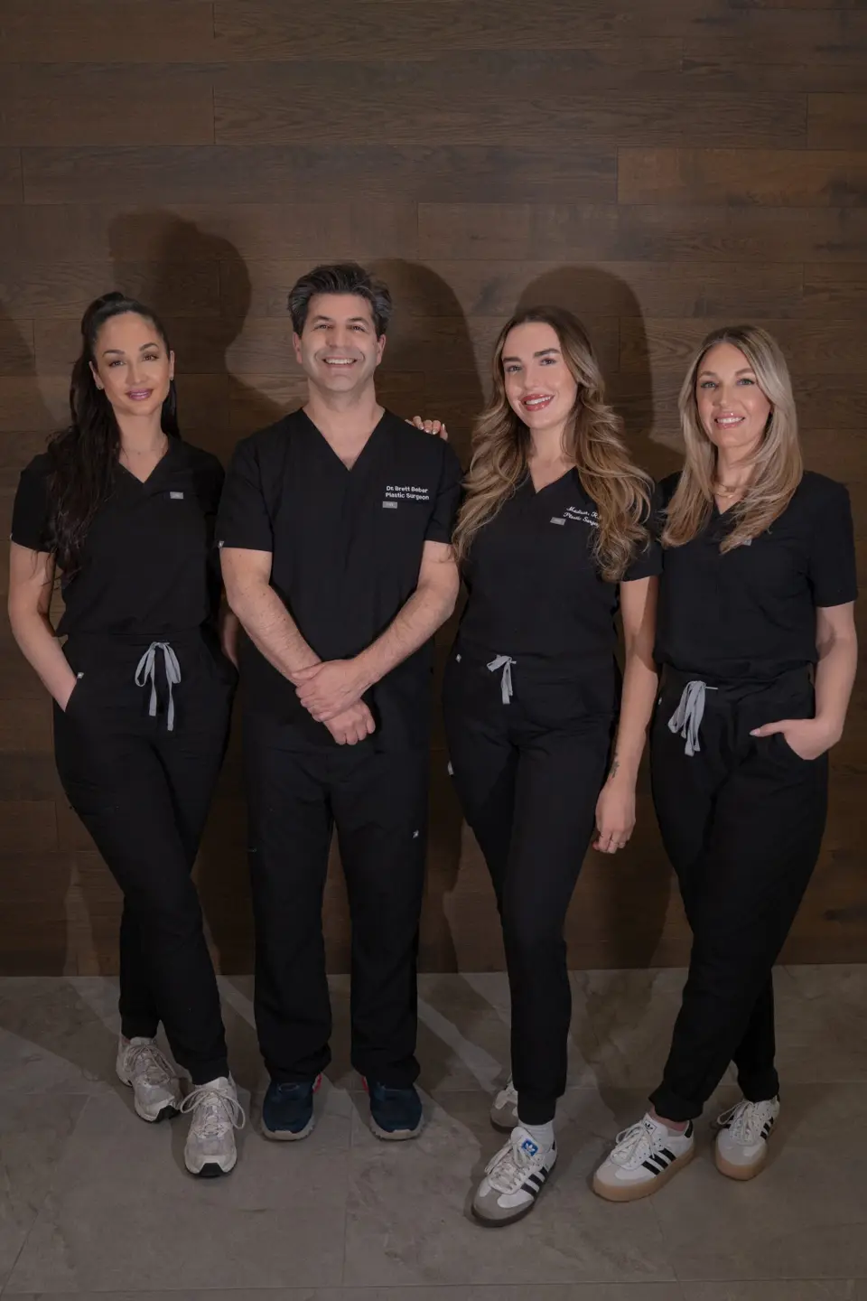 Dr. Beber’s team at the clinic